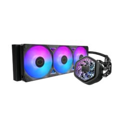 Cooler Master MLX-D36M-A25SZ-V1 Masterliquid Atmos II VRM FAN Black, 360mm, 3x 120mm ARGB 2