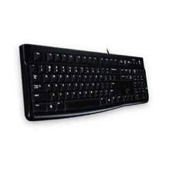 Logitech 920-002489 Keyboard for Business, QWERTZ DE, USB, Wired, Black