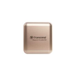 Transcend TS1TESD420G ESD420G External SSD, 1TB, USB Type-C, 20 Gbps, Magsafe, Gold