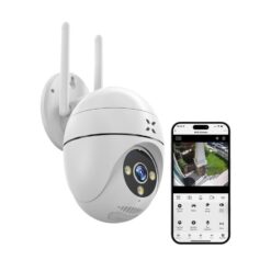 XENON Smart X7266 Smart Camera Outdoor Wi-Fi, FHD, 3 MP, White