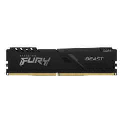Kingston KF432C16BB/32 FURY Beast DIMM, 1x 32GB, DDR4, 3200 Mhz, CL16, Black, 288-pin