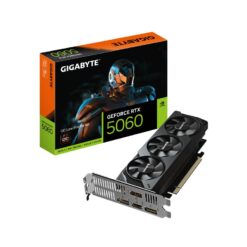 Gigabyte GV-N5060OC-8GL GeForce RTX 5060 OC Low Profile 8G, 8GB GDDR7, 128 bit, PCIe 5.0, 2512 Mhz