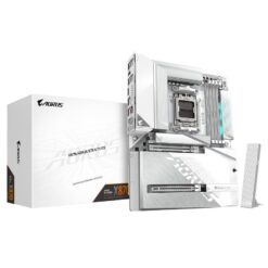 Gigabyte X870 A STEALTH ICE AORUS STEALTH ICE, ATX, AMD AM5, DDR5, 2x PCIe 5.0, Wi-Fi 7, 5 Gbe, USB4