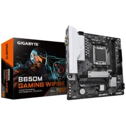 Gigabyte B650M GAMING WIFI6E, mATX, AMD AM5, DDR5 OC, M.2, 2.5 GbE, Wi-Fi 6E, USB 3.2 Gen 1