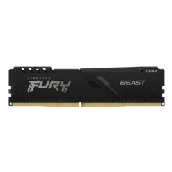 Kingston KF436C17BB/8 Technology FURY Beast DIMM, 1x 8 GB, DDR4, 3600 Mhz, CL17, Black