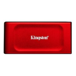 Kingston SXS1000R/2000G XS1000 Red Portable SSD, 2 TB, USB Type-C, 3.2 Gen 2, 1050 MB/s, Red