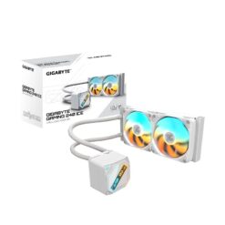 Gigabyte GP-GIGABYTE GME 240I GAMING 240 ICE Liquid CPU Cooler- 2x120mm ARGB Fan, slide-in interlock