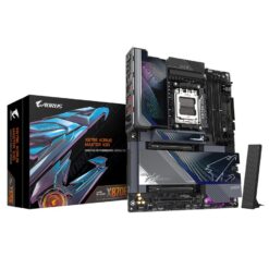 Gigabyte X870E A MASTER X X870E AORUS MASTER X3D, ATX, AMD AM5, DDR5, 10 Gbe, Wi-Fi 7, USB 4, PCIe 5