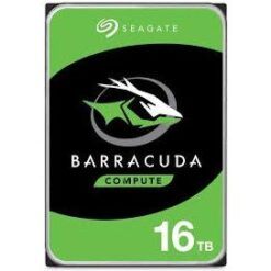 Seagate ST16000DM001 Barracuda HDD, 16TB, 16 TB, 7200 RPM, 512 MB, 3.5", Serial ATA3