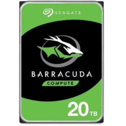 Seagate ST20000DM001 Barracuda HDD, 20TB, 20 TB, 7200 RPM, 512 MB, 3.5", Serial ATA3