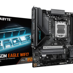 Gigabyte B850M EAGLE WF7, mATX, AMD AM5, DDR5, 2.5 Gbe, Wi-Fi 7, USB Type-C 3.2 Gen 2, PCIe 5.0