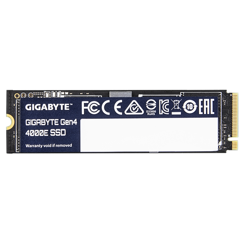 Gigabyte G440E1TB Gen4 4000E, 1 TB, M.2 2280, PCIe 4.0, 4000/ 3900 MB/s, 3D NAND, Black - Afbeelding 6