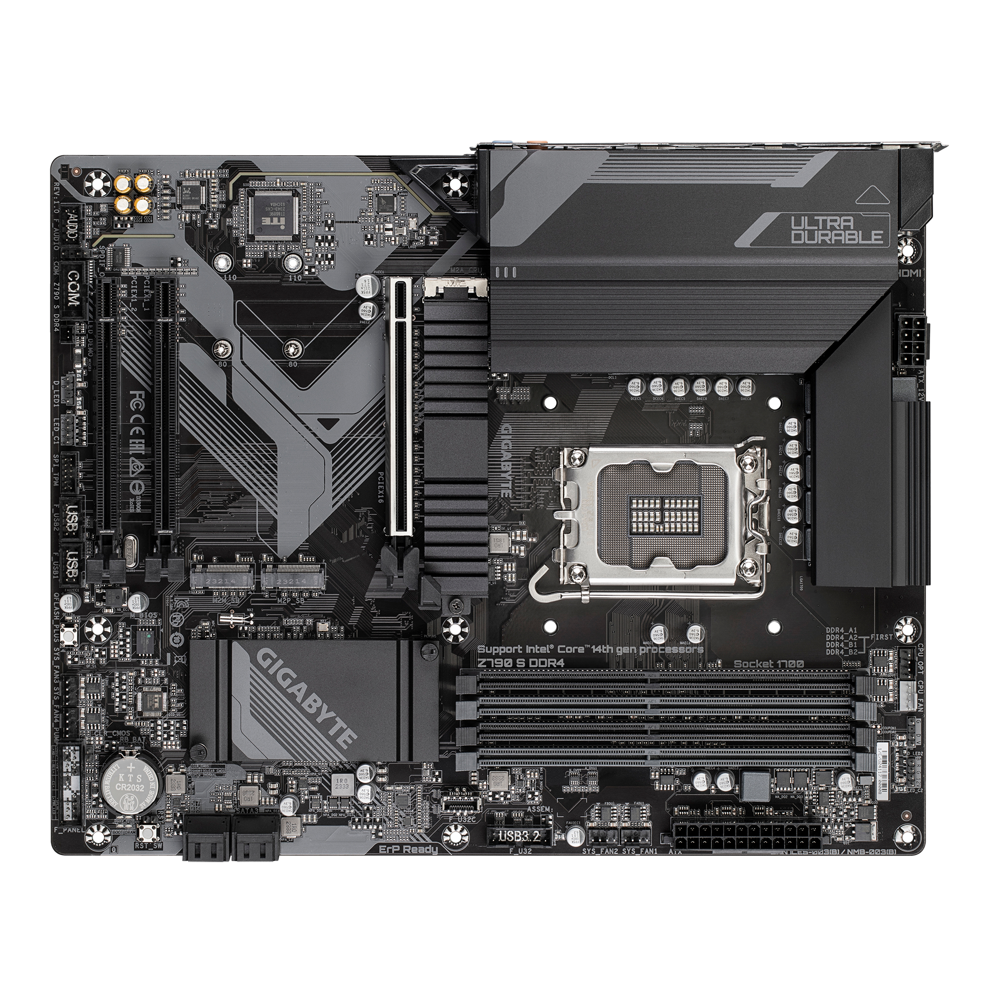 Gigabyte Z790 S DDR4 Z790 S, ATX, LGA1700, 14th Gen, DDR4, 3x PCIe 4.0 M.2, 2.5GbE LAN, USB 3.2 Gen2 - Afbeelding 9