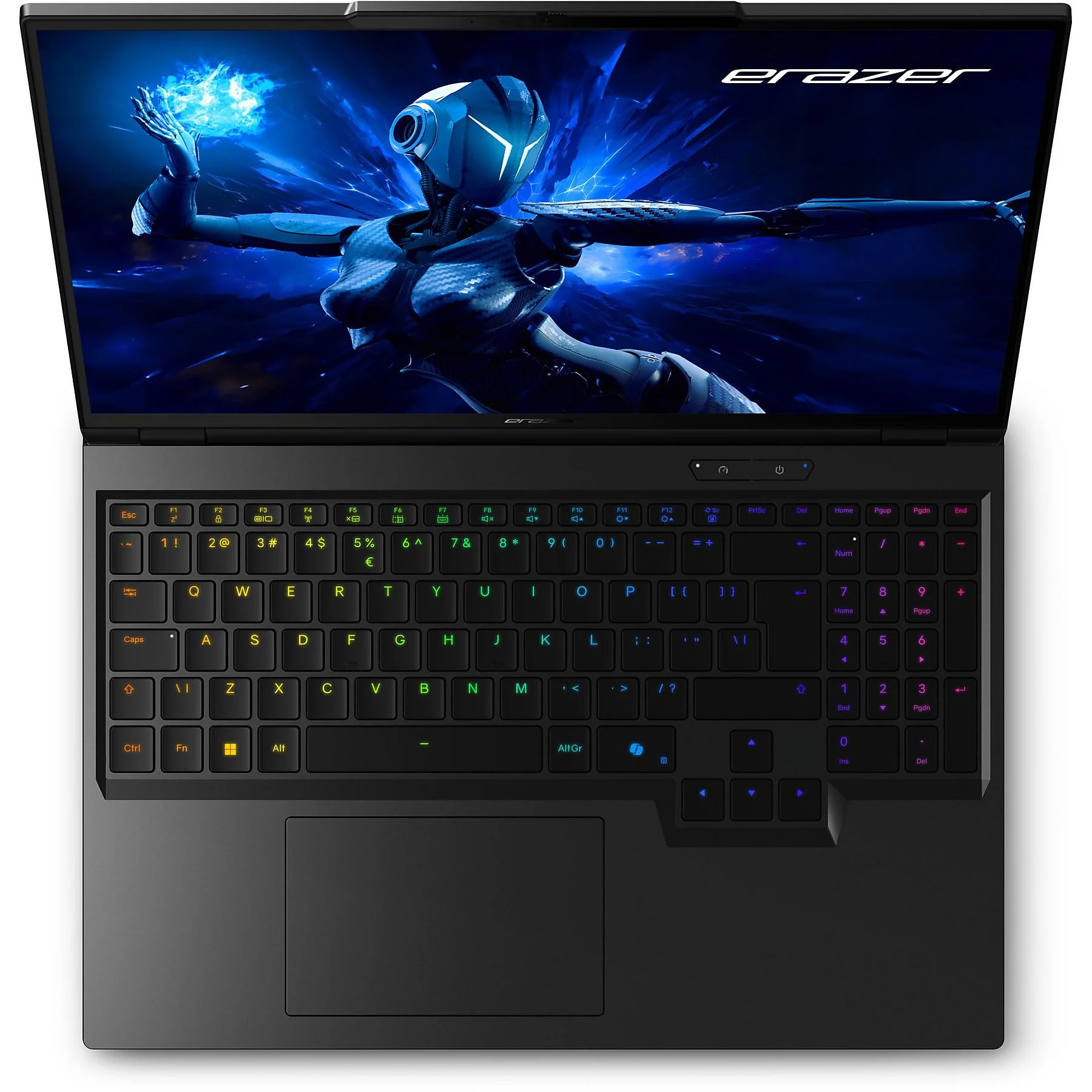 ERAZER 30039926 Beast 16 X1 Ultimate MD62733NL, 16", Intel Core Ultra 9 275HX, 32GB, 2 TB, W11h - Afbeelding 14
