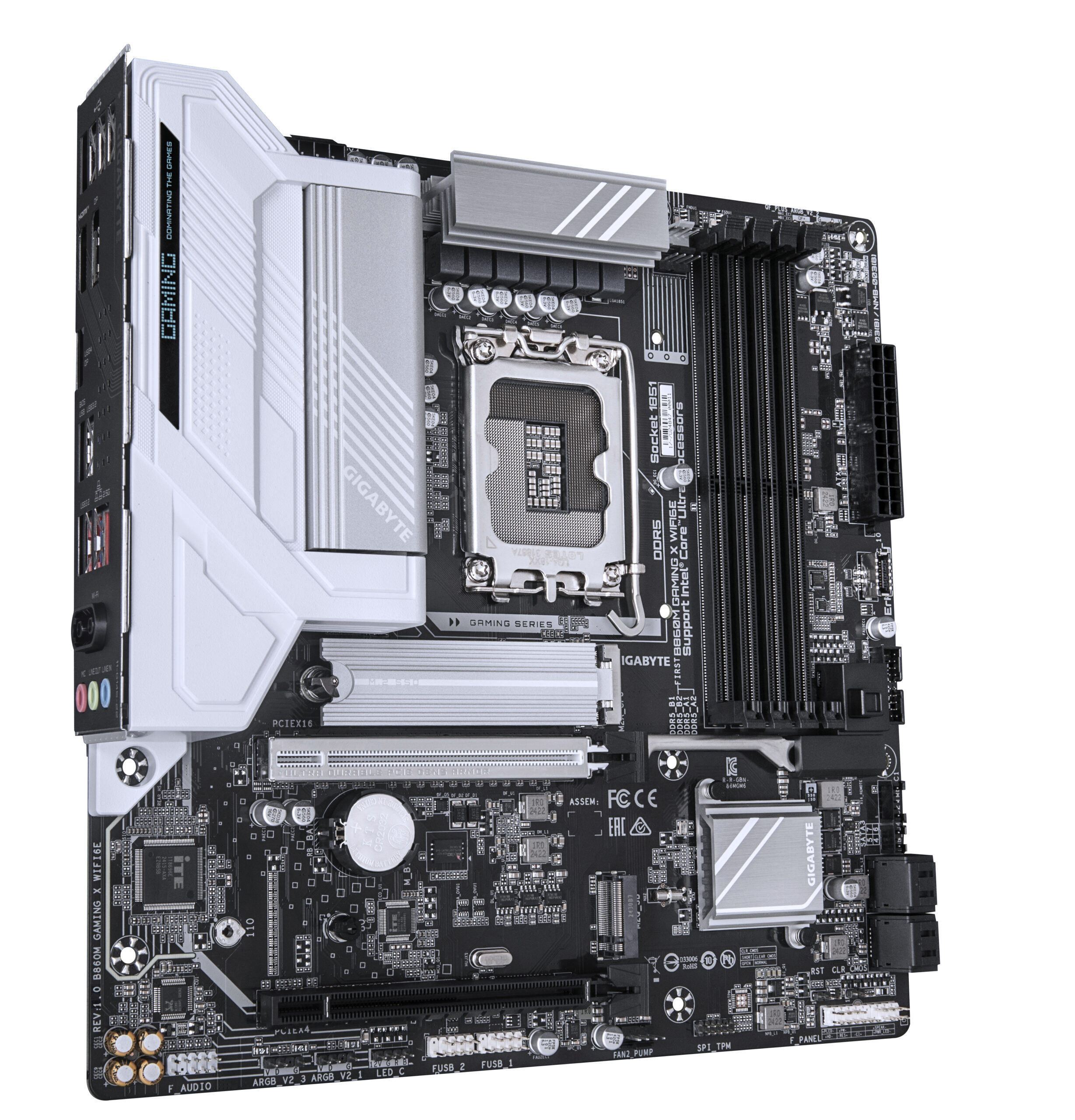 Gigabyte B860M GAMING X WIFI6E, mATX, LGA1851, Intel B860, 4x DDR5, 2.5 GbE, Wi-Fi 6E - Afbeelding 7