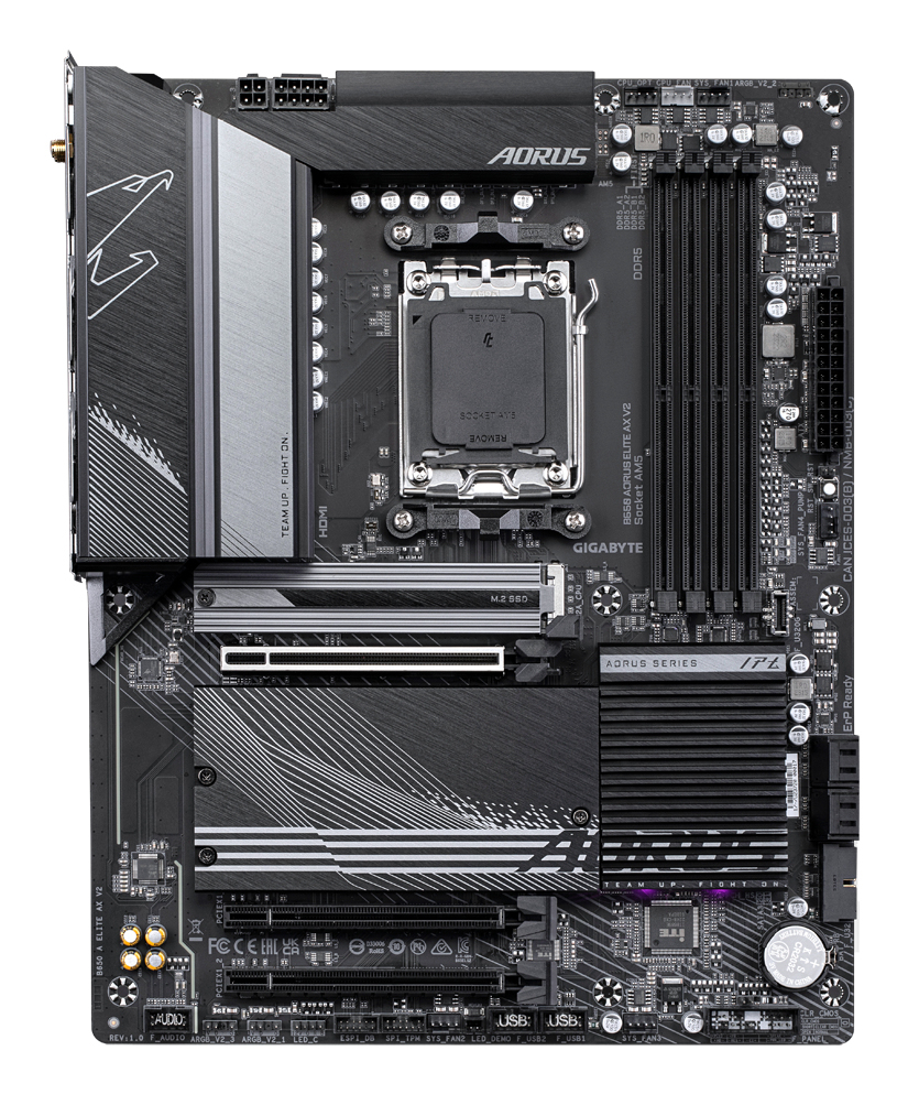 Gigabyte B650 A ELITE AX V2, ATX, AMD AM5, B650, 4xDDR5, USB 3.2 Gen 2, 2.5GbE, Wi-Fi 6E, PCIe 5.0 - Afbeelding 7