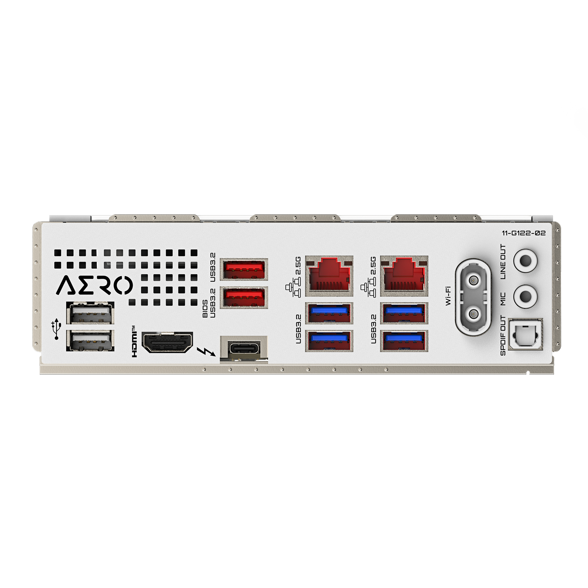 Gigabyte Z890 AERO G, ATX, LGA1851, Intel® Core™ Ultra, 4x DDR5, 2.5 Gbe x2, Wi-Fi 7, USB4, White - Afbeelding 10