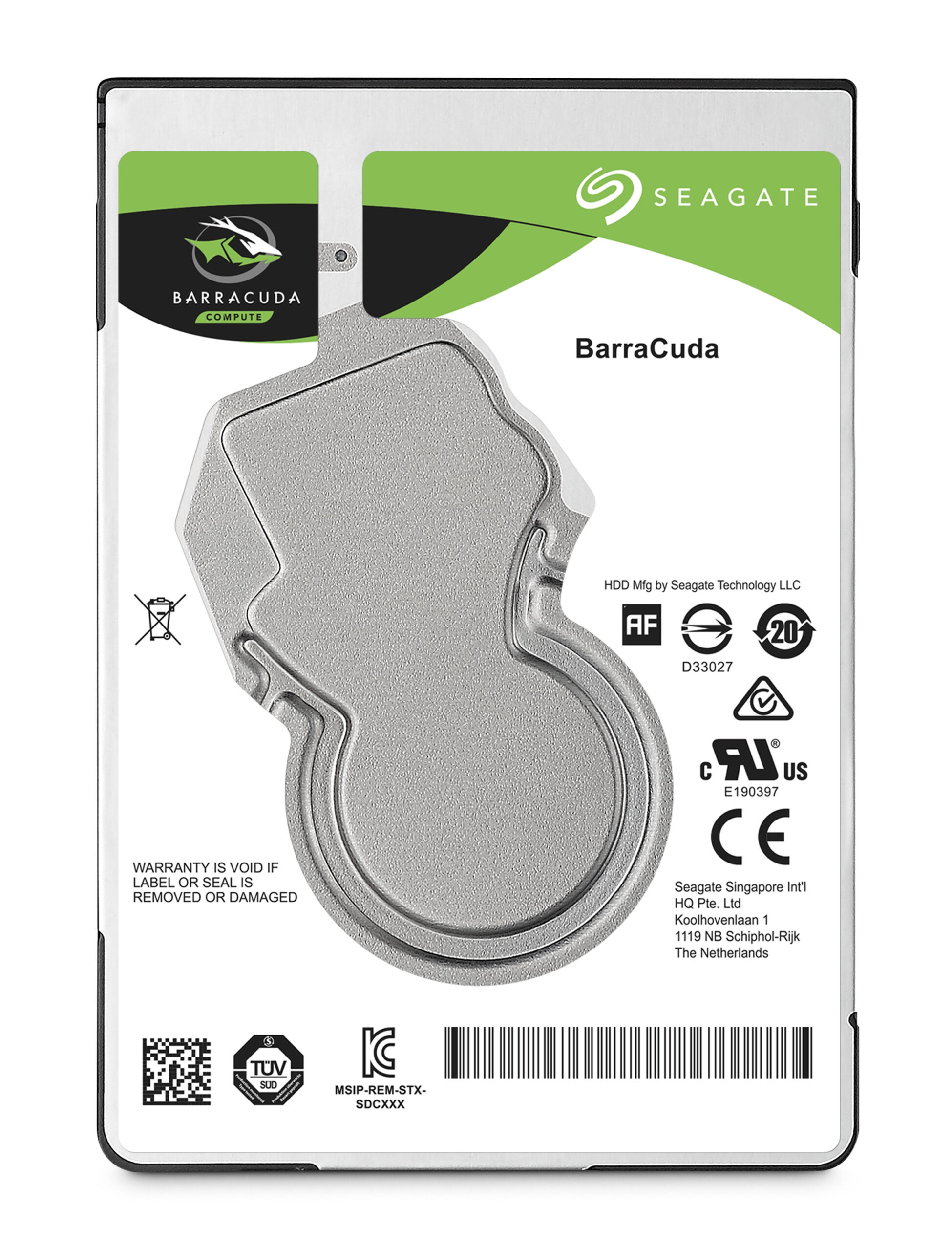 Seagate ST5000LM000 Barracuda HDD, 2.5", 5 TB, Serial-ATA3 6Gbps, 5400 RPM, 128MB, 2.1w - Afbeelding 3