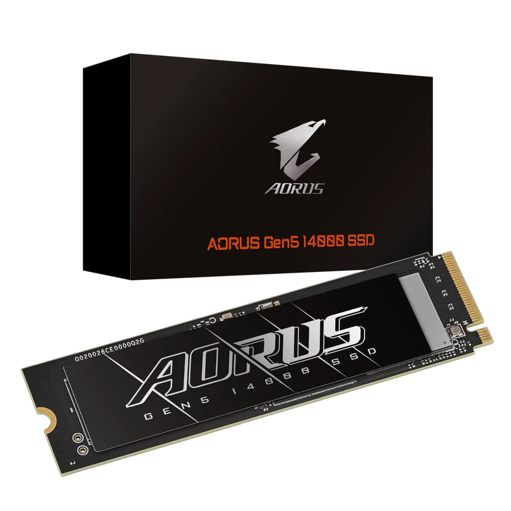 Gigabyte AG514K1TB AORUS Gen5 14000, 1 TB, M.2, PCIe 5.0, 3D NANC TLC, 13600 MB/s, 2GB cache - Afbeelding 6