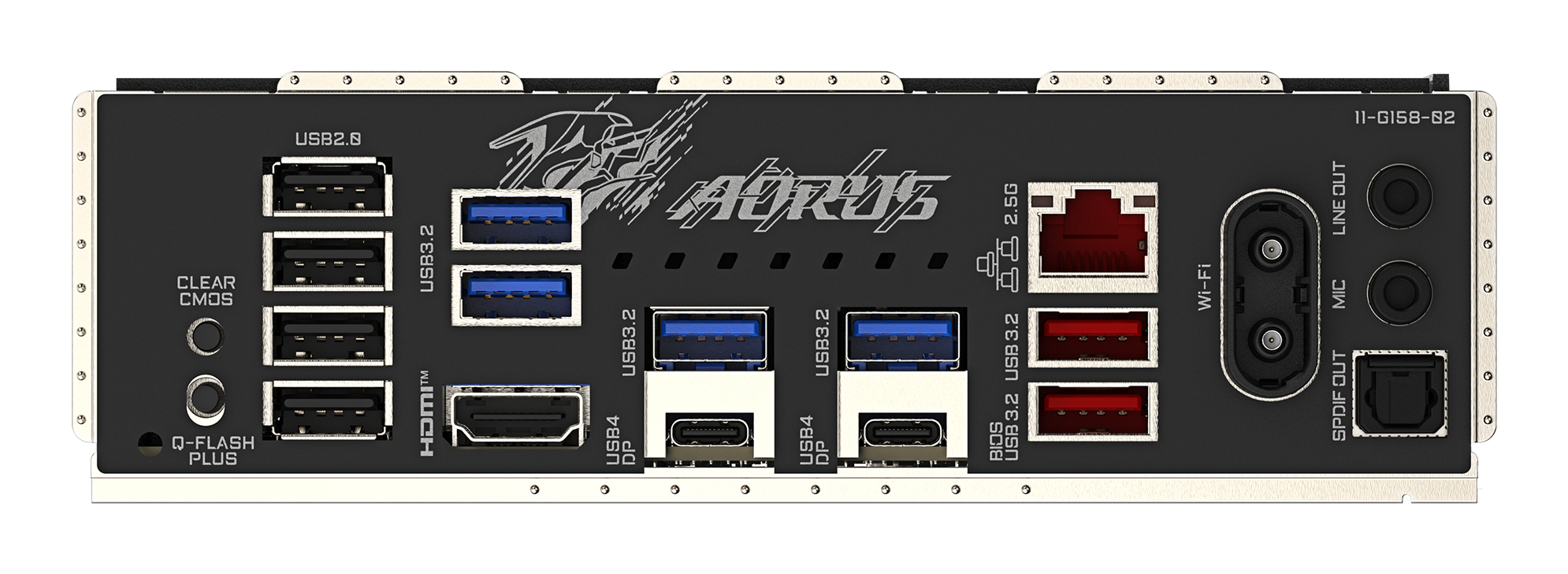 Gigabyte X870M AORUS ELITE WIFI7 X870M, mATX, AMD AM5, DDR5, PCIe 5.0, 2.5 Gbe, USB 4 - Afbeelding 10