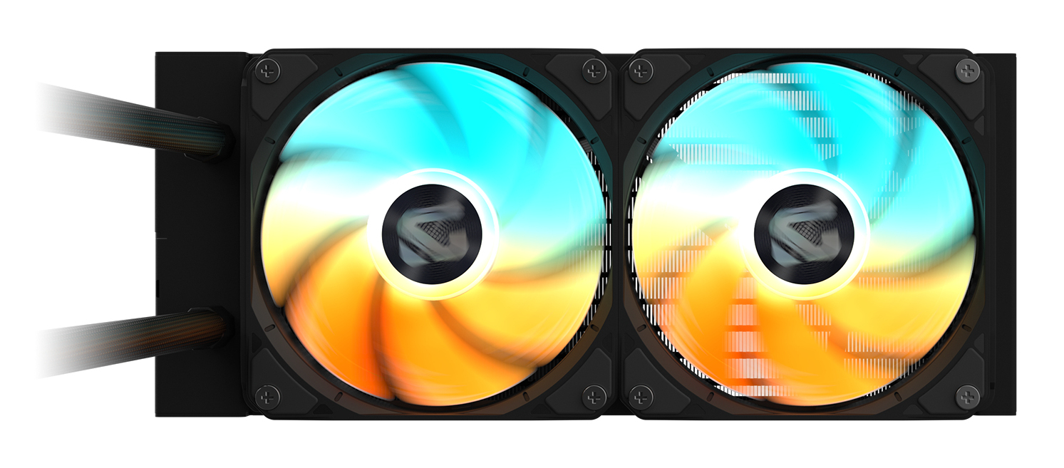 Gigabyte GP-GIGABYTE GME 240 GAMING 240 Liquid CPU Cooler- 2x120mm ARGB Fan, slide-in interlock - Afbeelding 7