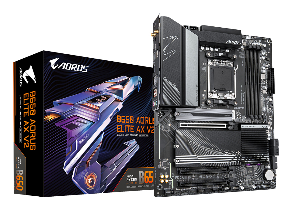 Gigabyte B650 A ELITE AX V2, ATX, AMD AM5, B650, 4xDDR5, USB 3.2 Gen 2, 2.5GbE, Wi-Fi 6E, PCIe 5.0 - Afbeelding 5