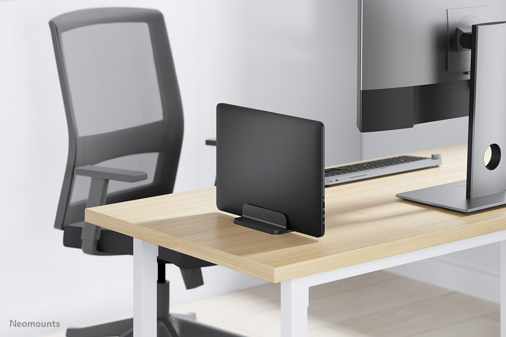 Neomounts NSLS300BLACK Vertical laptop stand, 11 - 17 inch, 1x 5kg, Black - Afbeelding 15