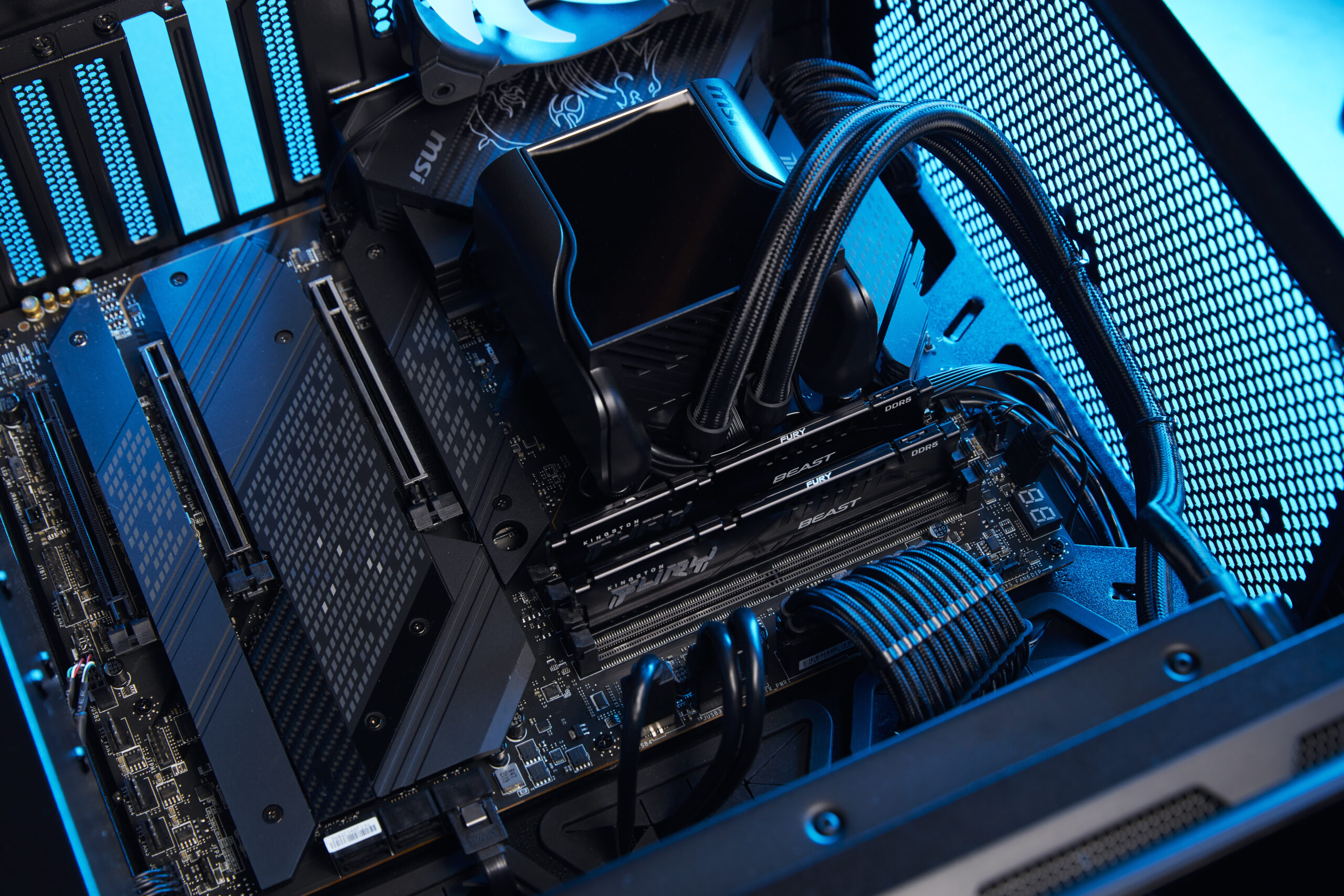 Kingston KF556C40BB-16 FURY Beast DIMM, 1x 16GB, DDR5, 5600 Mhz, CL40, Black, 288-pin - Afbeelding 14