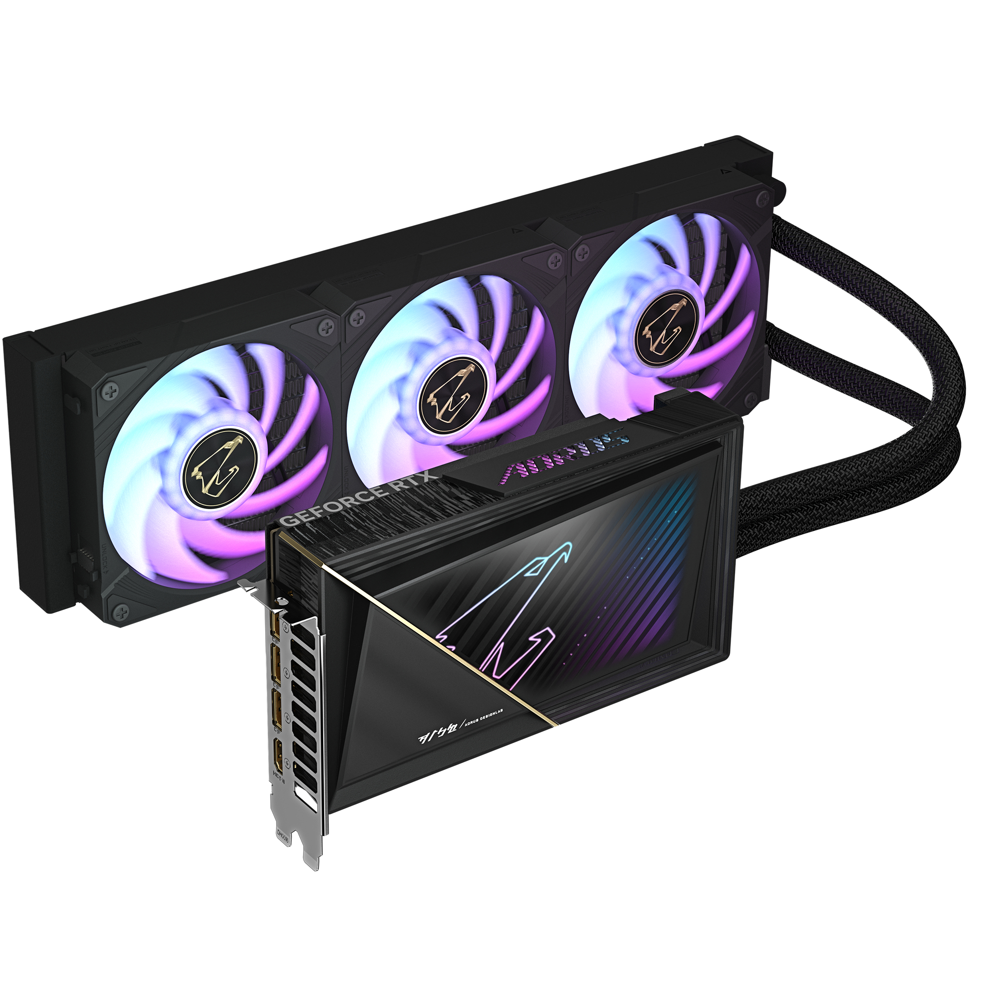 Gigabyte GV-N5080AORUSX W-16GD AORUS GeForce RTX 5080 XTREME WATERFORCE 16G, 16GB, GDDR7, 256bit - Afbeelding 7