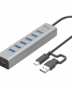 i-tec USB-C/USB-A Charging Metal HUB 7 Port