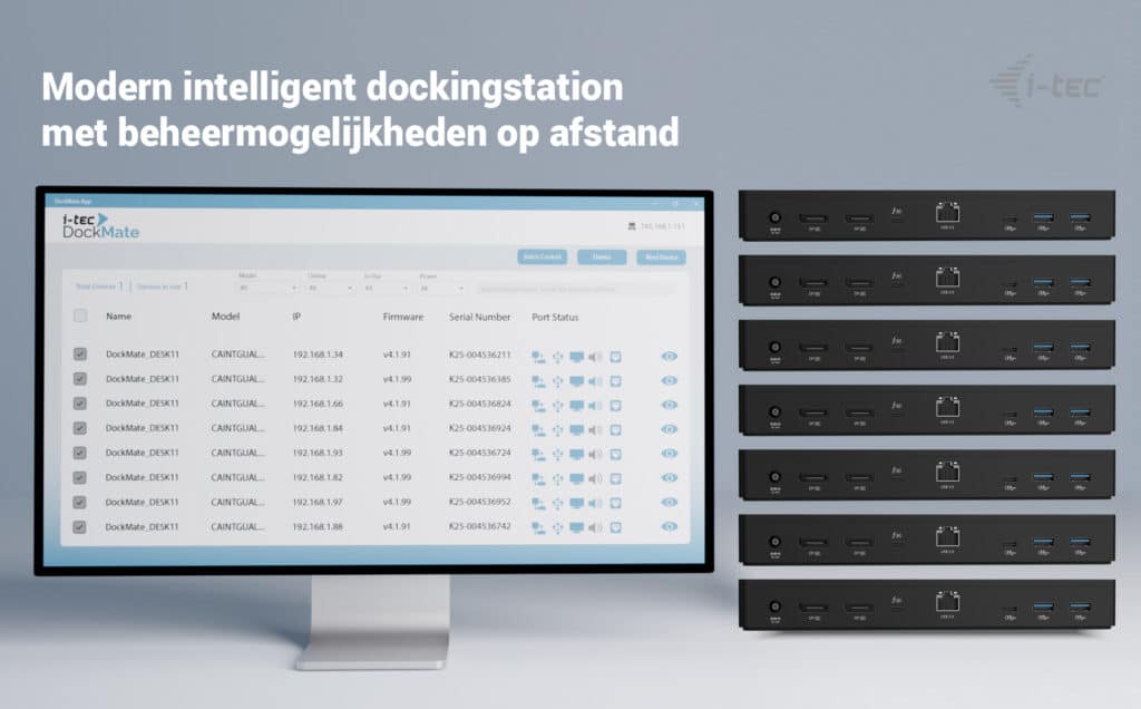 i-tec Thunderbolt 4 Intelligent Dual Display Docking Station + Power Delivery 90W - Afbeelding 3
