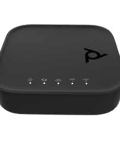 HP Poly ATA 402 2FXS Voice Port VoIP-adapter met Open SIP en voeding