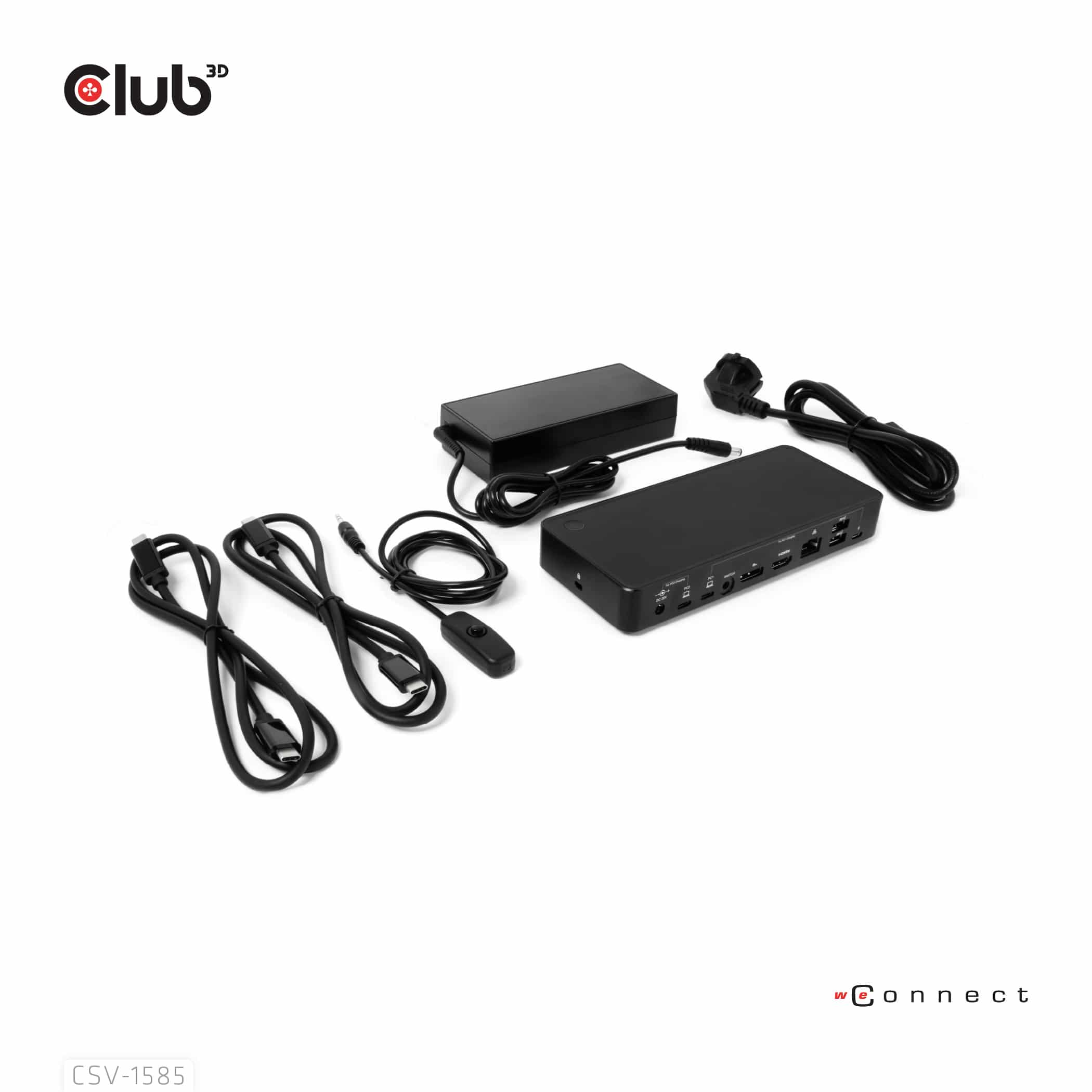 CLUB3D DisplayPort/HDMI KVM Switch/Dock 4K60Hz For USB Type-C inputs - Afbeelding 7