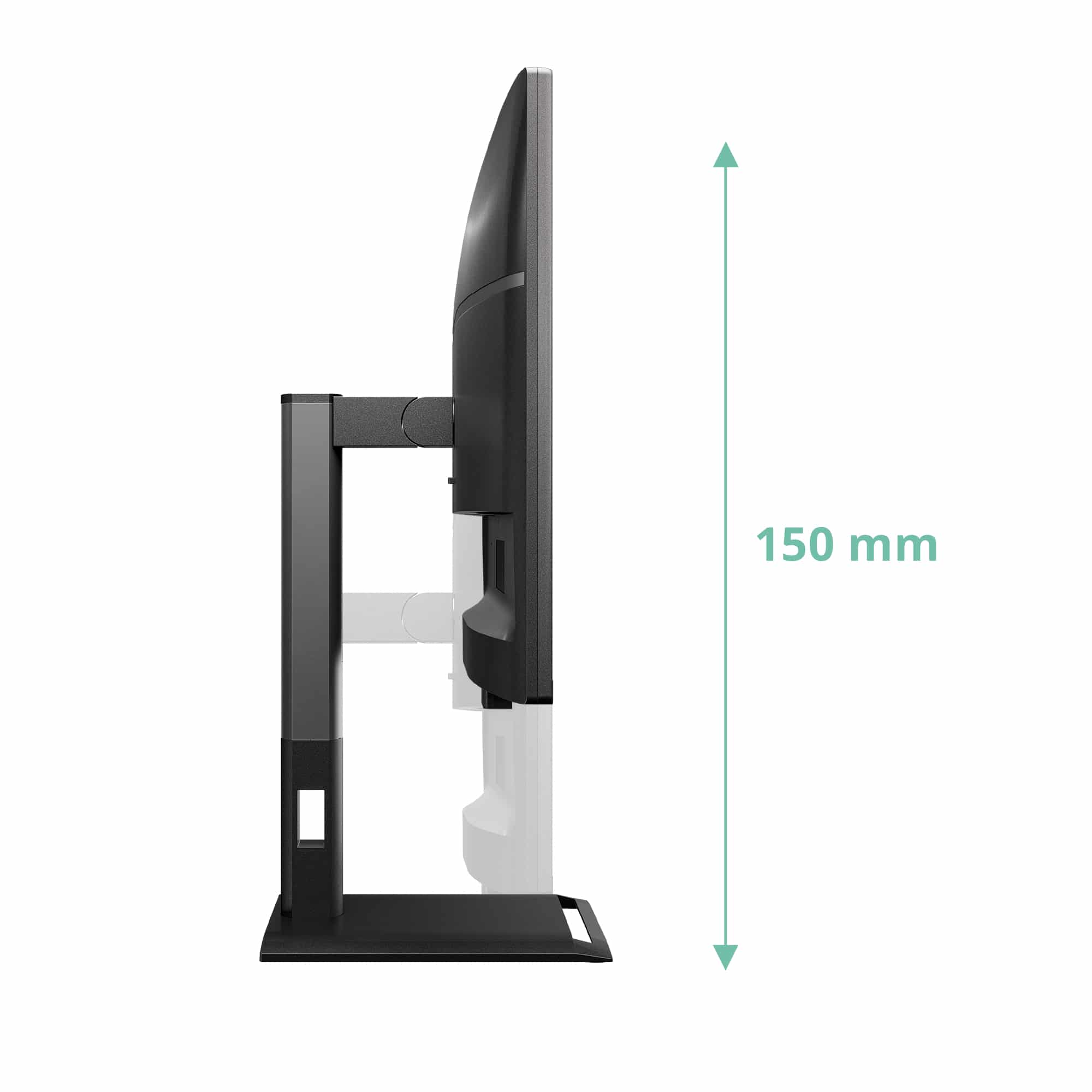 AOC Q27P4U computer monitor 68,6 cm (27") 2560 x 1440 Pixels Wide Quad HD Zwart - Afbeelding 4
