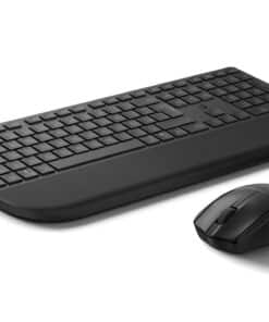 HP MultiDvcDuMdMSEKBCombowPR580C EMEA-INT toetsenbord Inclusief muis Universeel USB + Bluetooth Zwart - Afbeelding 6