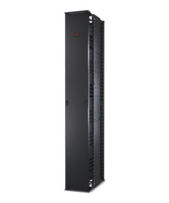 APC Sterke verticale kabelgeleider voor racks met 2 en 4 staanders, hoogte 231 cm x breedte 30,5 cm, dubbelzijdig met deuren