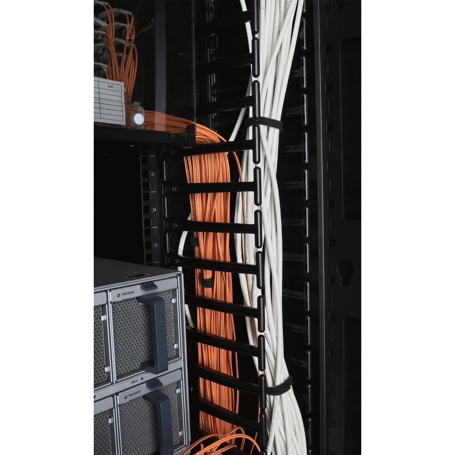 APC NetShelter Kabelmanager voor 42U 750B NetShelter SX, Verticaal, 1778H x 97B x 160D mm - Afbeelding 5