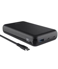 Trust Laro Laptop Powerbank 65W - Powerbank voor laptop en mobiel – 20.000 mAh – USB-C opladen – Zwart