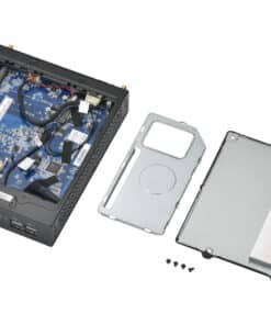 Shuttle XPC slim Barebone DS50U, Intel Celeron 7305, 2x LAN (1x 2.5Gbit,1x 1Gbit), 1xCOM,1xHDMI,1xDP, 1x VGA, ventilatorloos, 24/7 permanent gebruik - Afbeelding 8