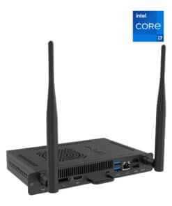 BenQ TEY41-i7 Intel Core i7-1255U 16 GB DDR4-SDRAM 256 GB SSD Windows 11 Pro Rekgemonteerd chassis PC Zwart Desktop - Afbeelding 3