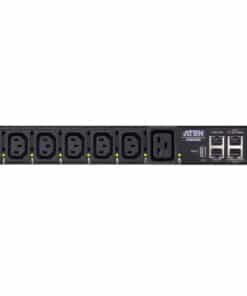 ATEN PG8308G-AT energiedistributie 8 AC-uitgang(en) 1U Zwart Stekkerdoos - Afbeelding 3
