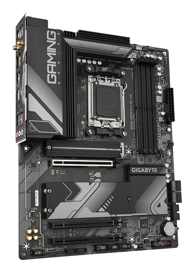 GIGABYTE B650 GAMING X AX V2 moederbord AMD B650 Socket AM5 ATX - Afbeelding 3