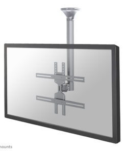 Neomounts FPMA-C400SILVER Monitor/TV-beugel plafond 32-60" - h 64-104 cm