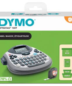 DYMO LetraTag LT-100T-labelmaker | Draagbare labelprinter met AZERTY-toetsenbord | Zilver | Ideaal voor op kantoor of thuis - Afbeelding 7
