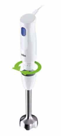 Braun MultiQuick 1 MQ10.001M 0,6 l Staafmixer 450 W Blauw, Wit - Afbeelding 3