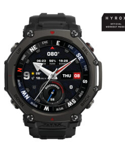 Amazfit T-Rex 3 Pro 3,81 cm (1.5") AMOLED 48 mm Digitaal 480 x 480 Pixels Touchscreen Zwart Wifi GPS