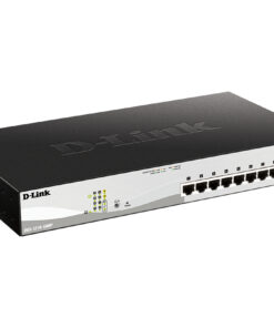 D-Link DGS-1210-10MP Managed L2 Gigabit Ethernet (10/100/1000) Power over Ethernet (PoE) Zwart, Grijs - Afbeelding 2