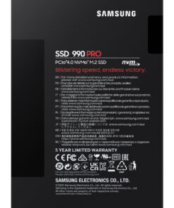 Samsung 990 PRO 1 TB M.2 PCI Express 4.0 NVMe V-NAND MLC - Afbeelding 7