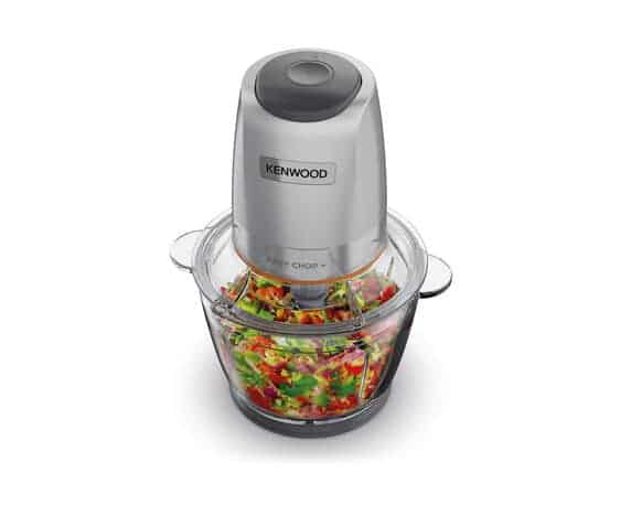 Kenwood CHP62.400SI elektrische hakmolen 0,6 l Zilver - Afbeelding 3