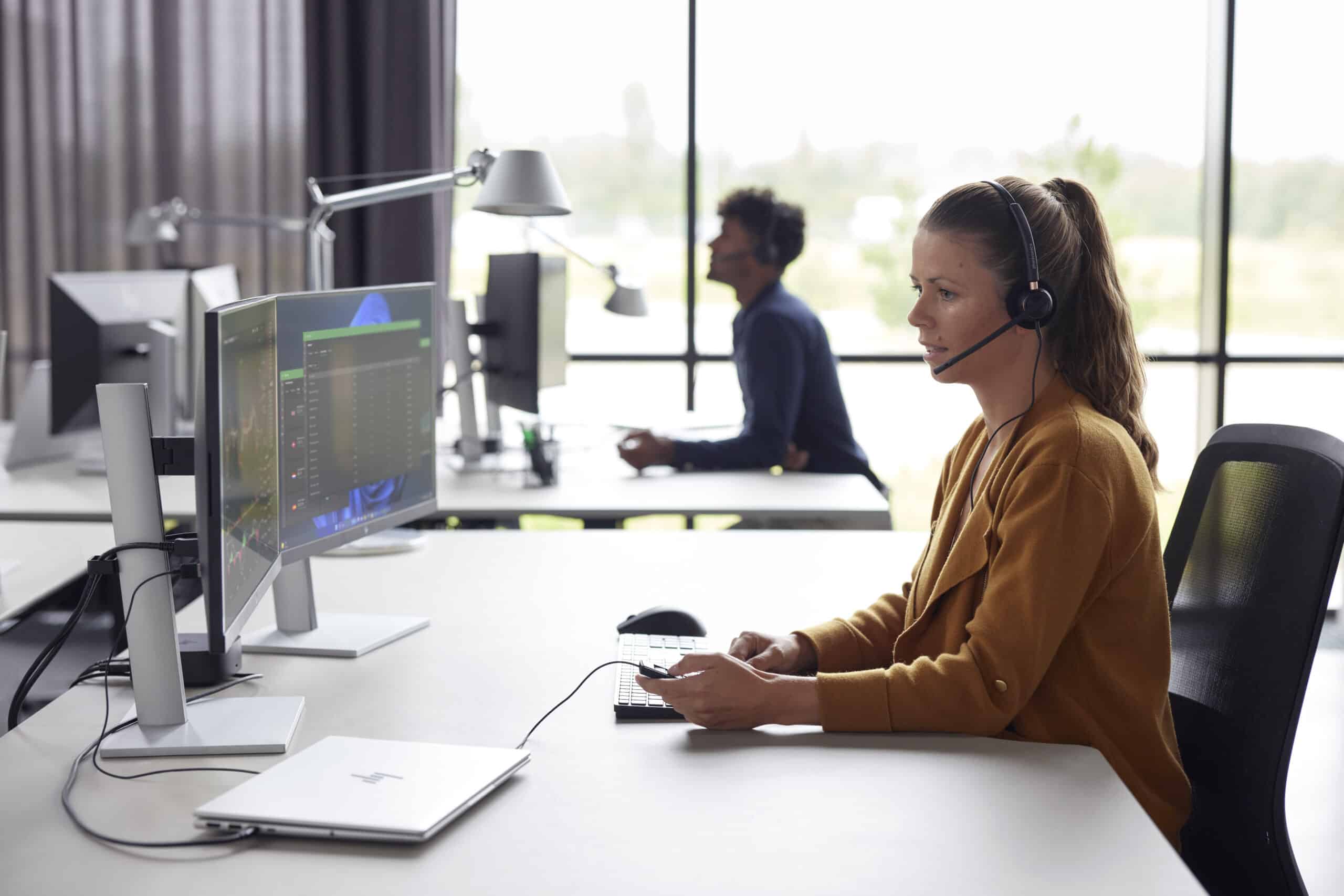 HP Poly EncorePro 525 Microsoft Teams Certified Stereo met USB-A Headset - Afbeelding 3